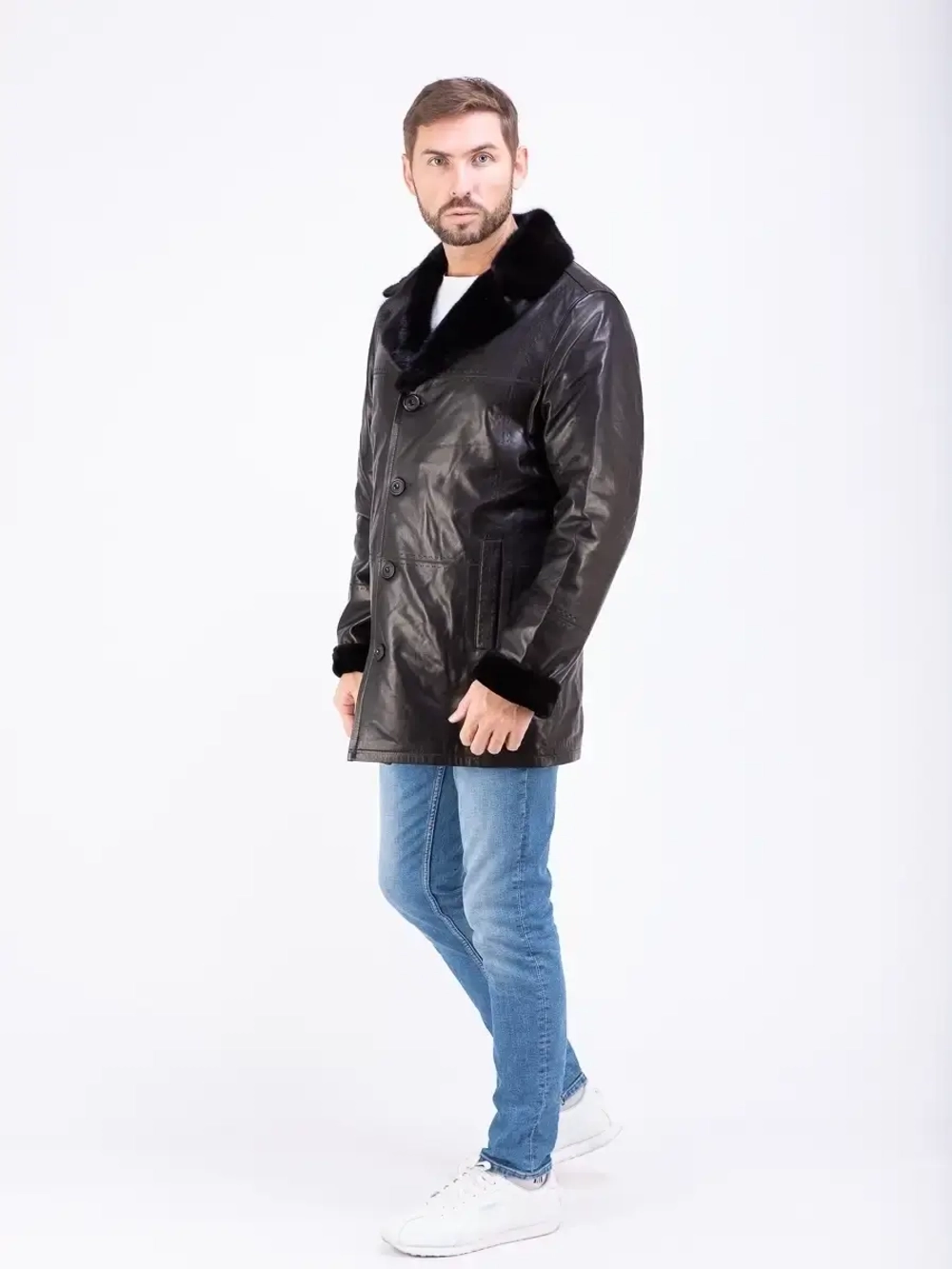 Дубленка натуральная зимняя Турция