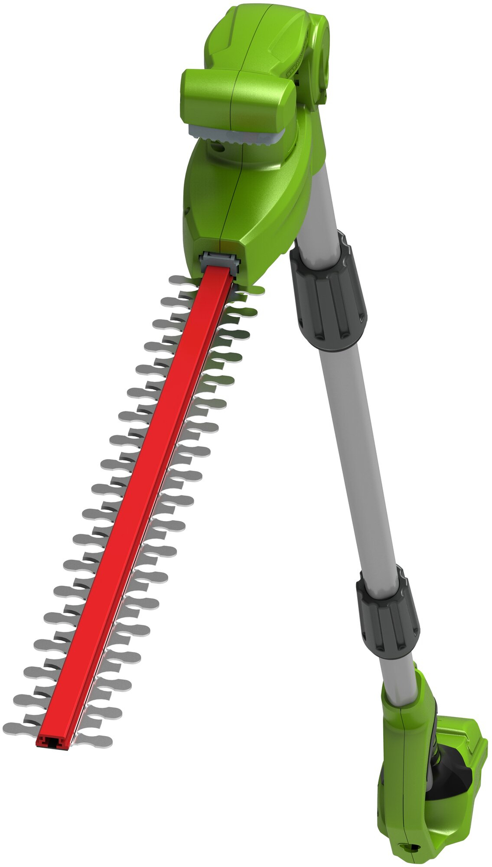 Кусторез штанговый аккумуляторный GREENWORKS G24PH51 24V, 51 см, с 1 АКБ 2Ач и ЗУ (2300707UA)