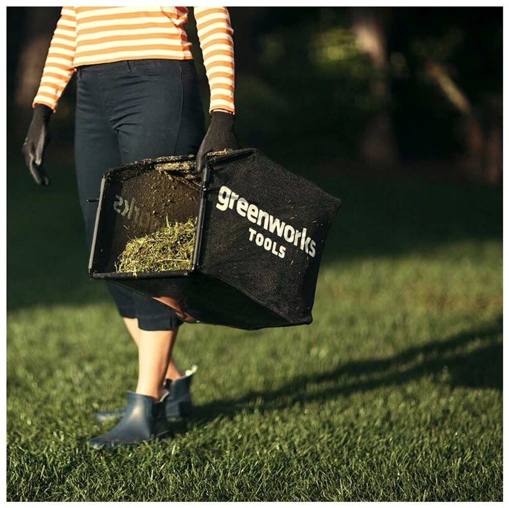 Газонокосилка аккумуляторная GREENWORKS GD40LM46HP 40В,46см,б/щ,без АКБ и ЗУ (2514407)