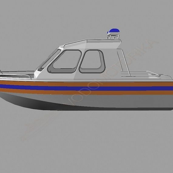 Алюминиевая моторная лодка RusBoat 65R