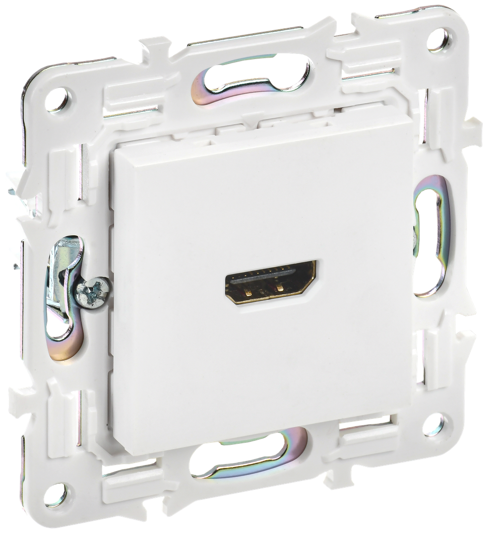 SKANDY Розетка HDMI SK-H01W арктический белый IEK