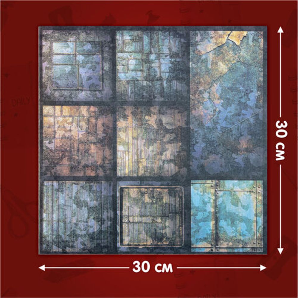 Бумага для скрапбукинга 30х30 см "Милитари", двусторонняя, 12 листов, 180 г/м2, ОСТРОВ СОКРОВИЩ, 665436