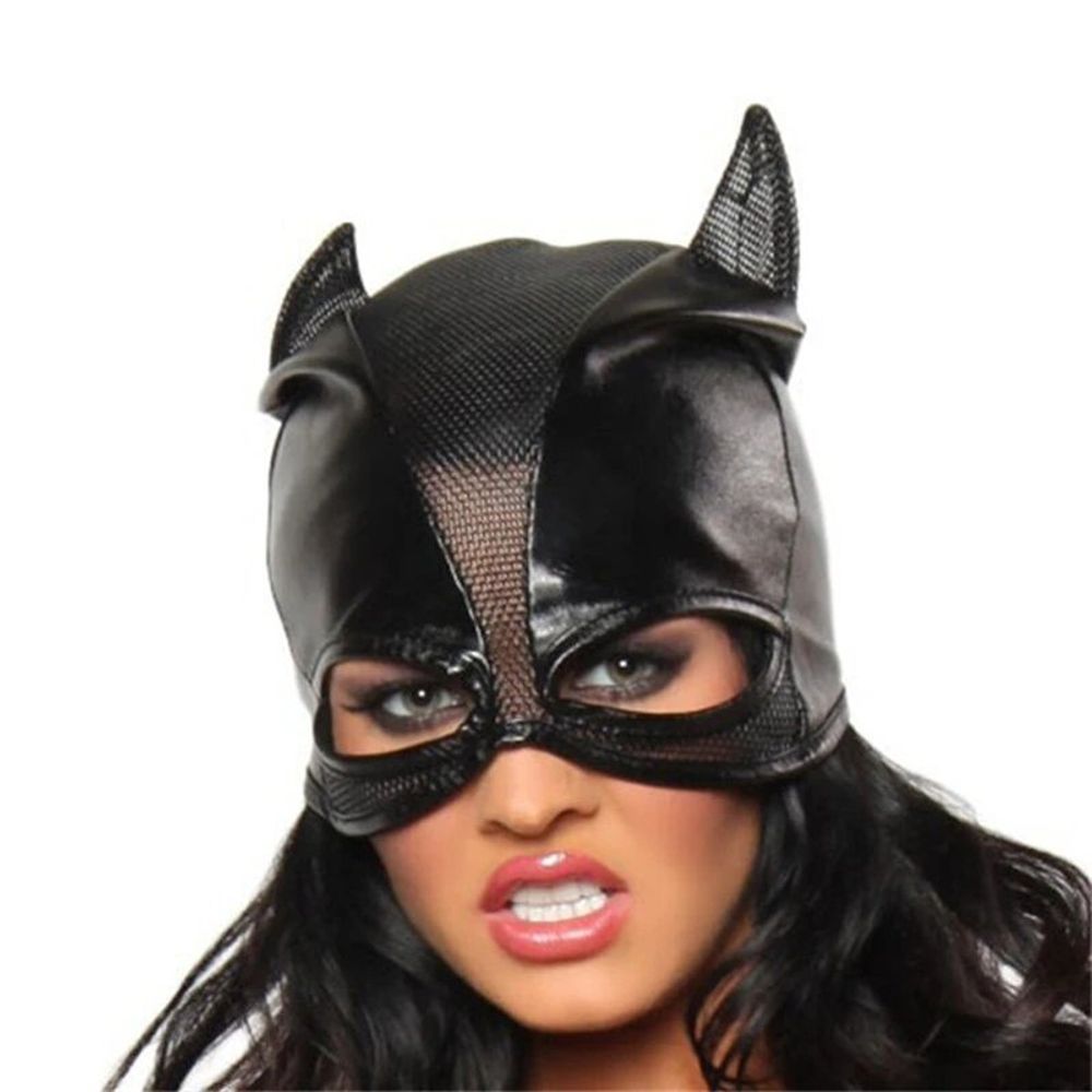 Шлем маска Black Cat черный