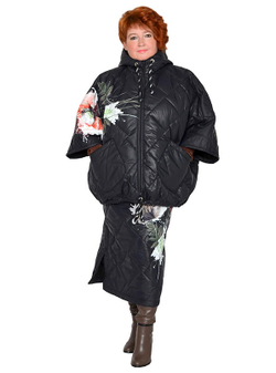 Куртка стеганая Цветочная фея