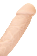 Фаллоимитатор RS Silicone Charlie H, сайлекспан, телесный, 18 см