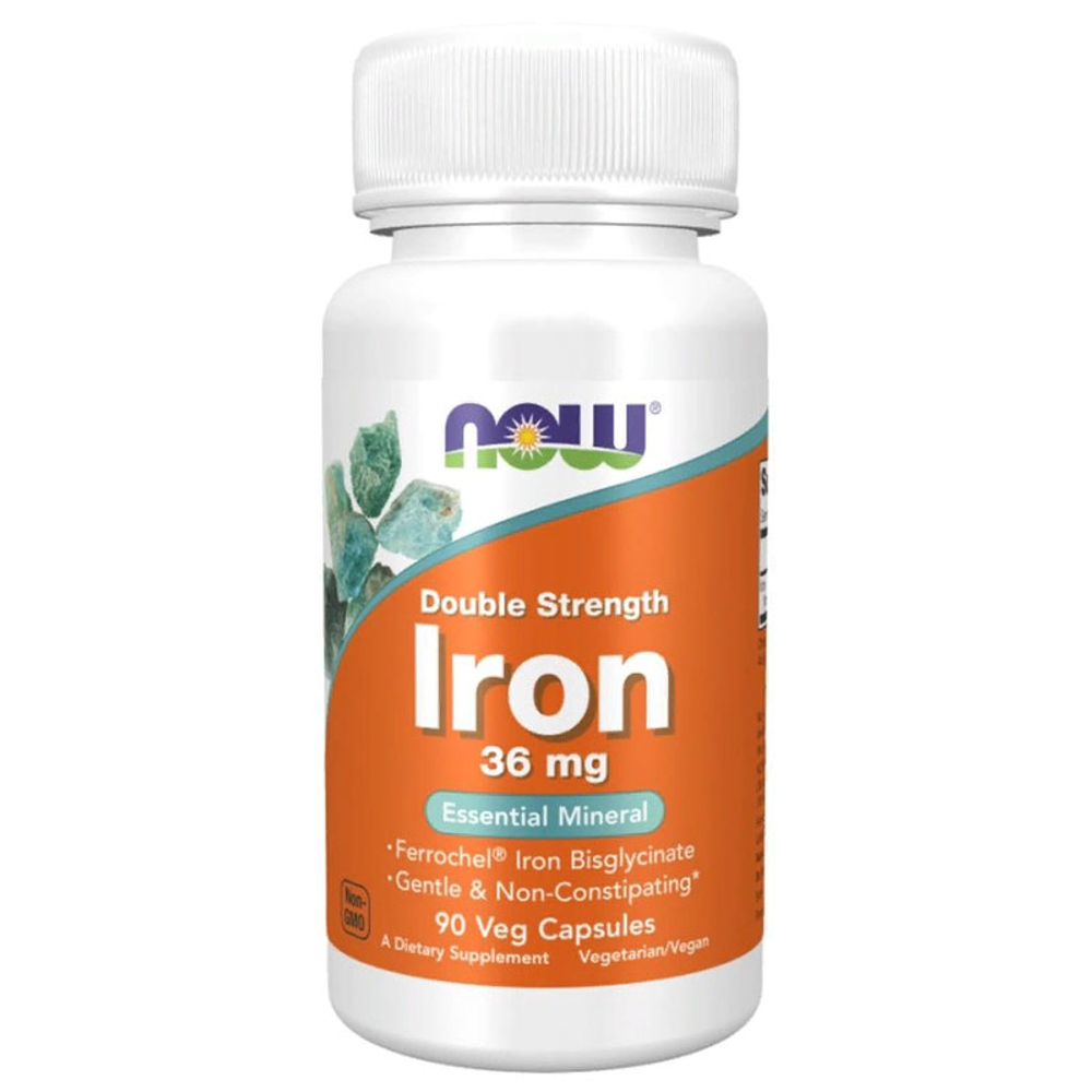 NOW Iron Ferrochel(R) 36 мг. (90 капс.) [M]