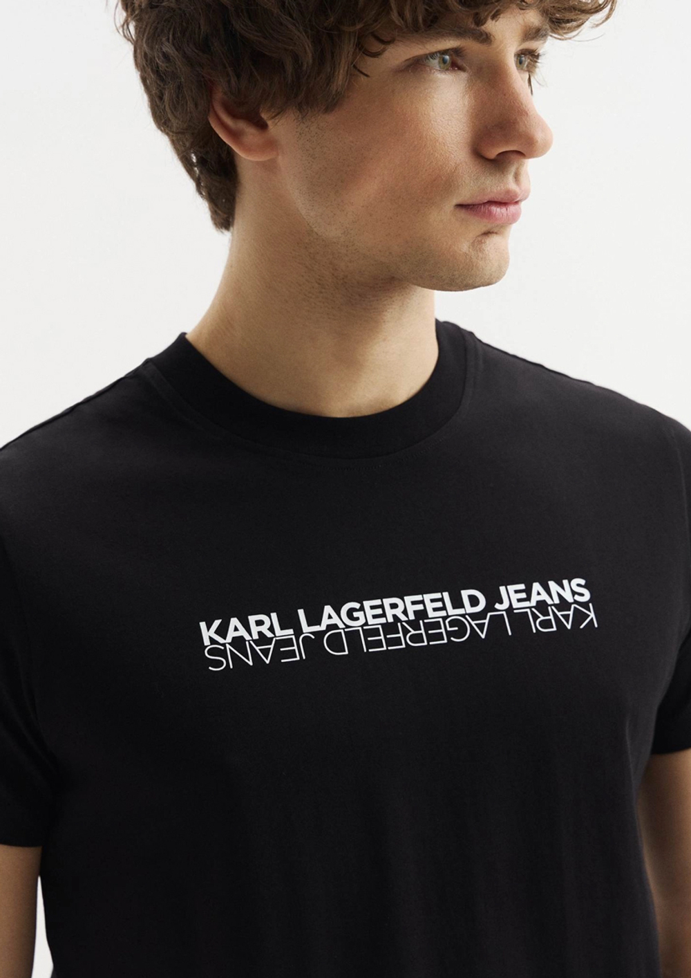 Футболка KARL LAGERFELD JEANS Slim Ss Reflection Tee