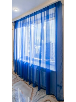 Тюль вуаль 240 х 150см 2шт