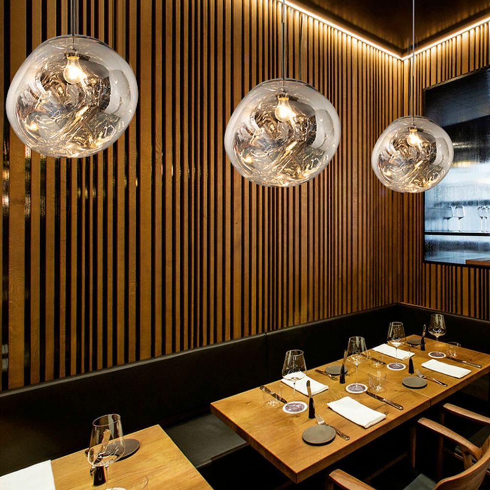 Подвесной Светильник Tom Dixon Melt Pendant Silver D38 By Imperiumloft