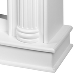 Каминокомплект: Очаг Royal Thermo Aurora RTFP/P-AR60LS, портал Olympia 60, белый НС-1721309