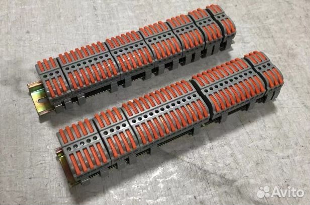 Клеммная колодка MX-223- 2D - MX-223-12D на DIN (Кол-во линий на выбор)