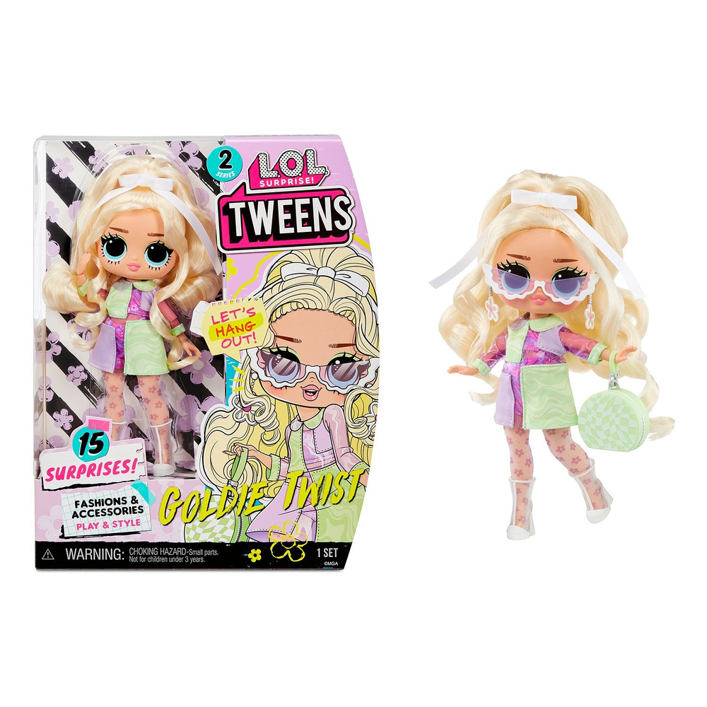 Кукла L.O.L. Surprise! Tweens Goldie Twist 579571EUC 2 серия