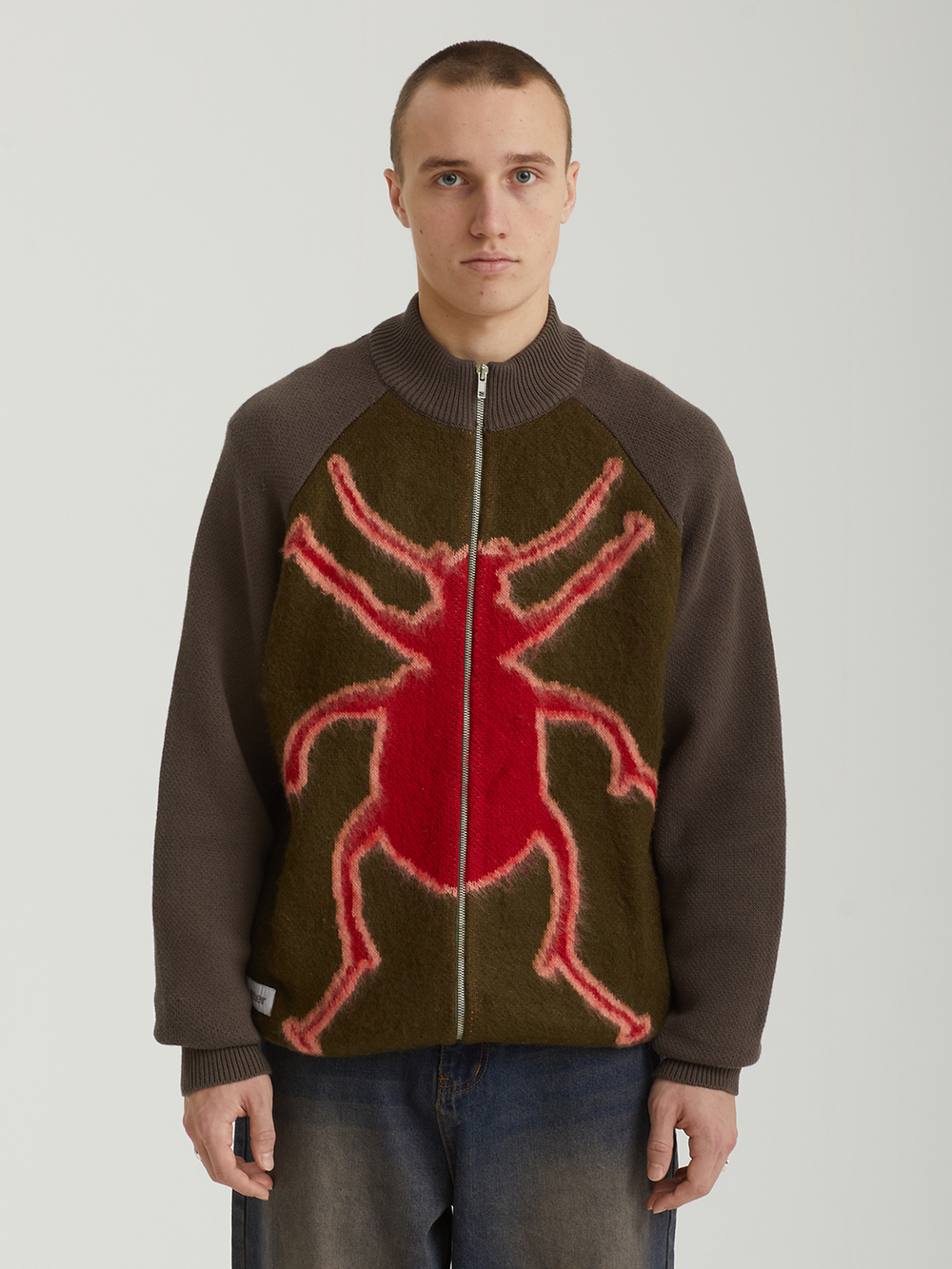 Мужской Свитер Beetle Zip-thru