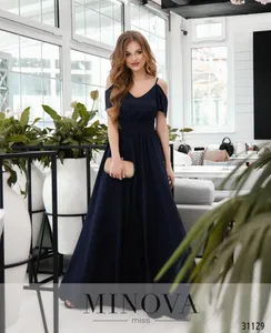Платье 3118-темно-синий Minova