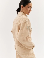 Жакет джинсовый DESERT SANDS, бежевый