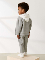 Комплект из трех предметов для мальчика Next D39-311, Белый, Серый