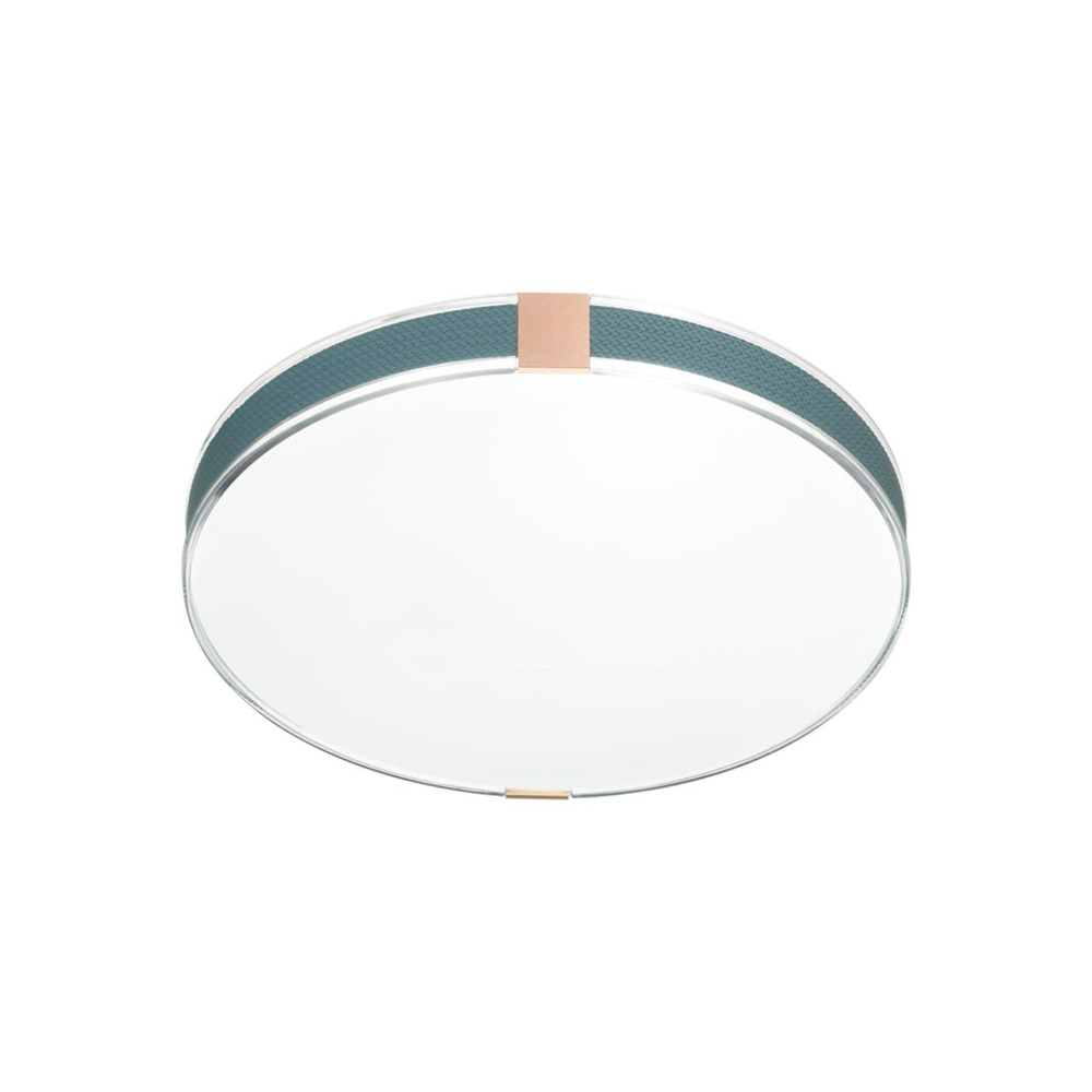 7677/DL COLOR SN 135 Светильник пластик/серо-гол./зол. LED 48Вт 4000K D393 IP43 OTIGA BLUE