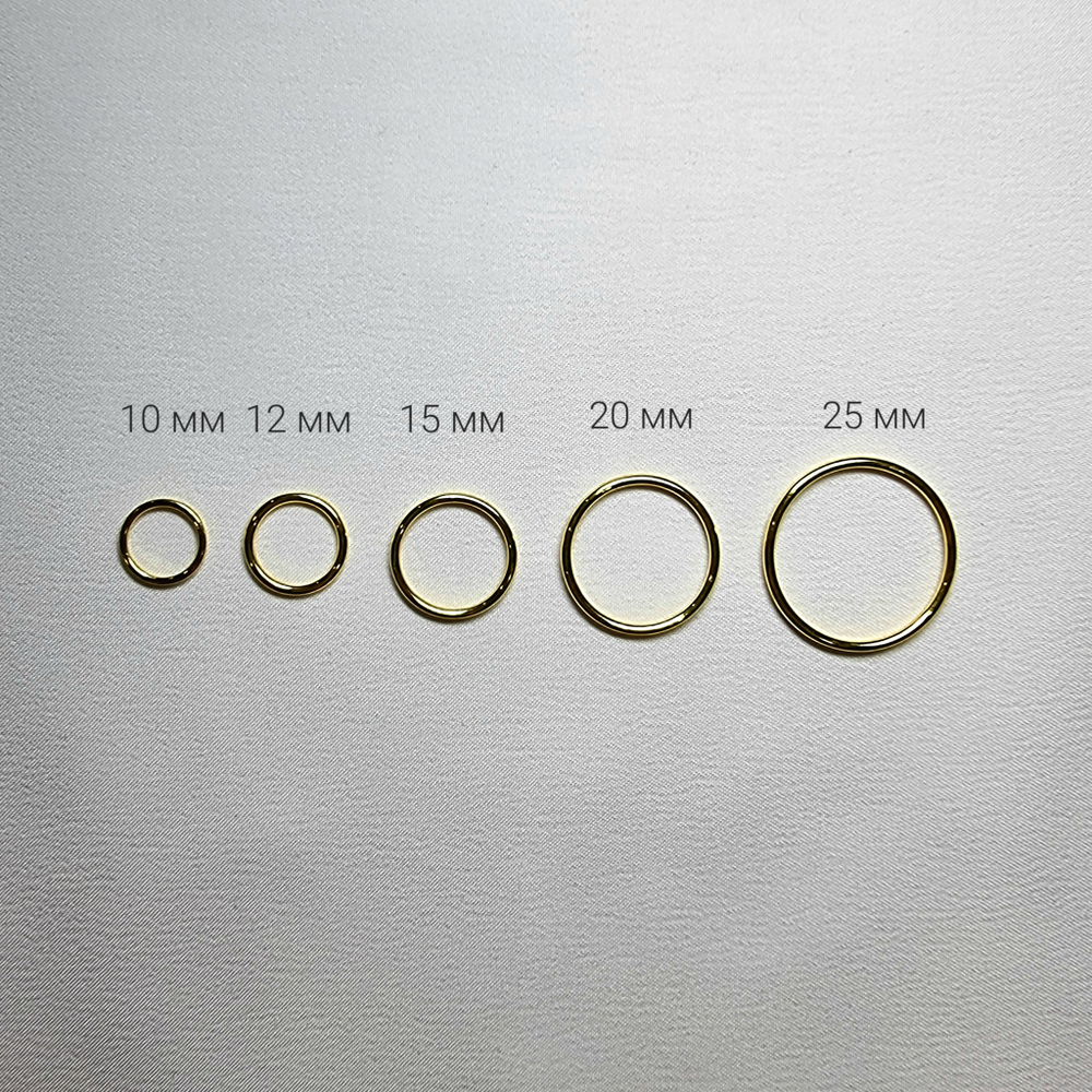 Кольцо золото 20 мм