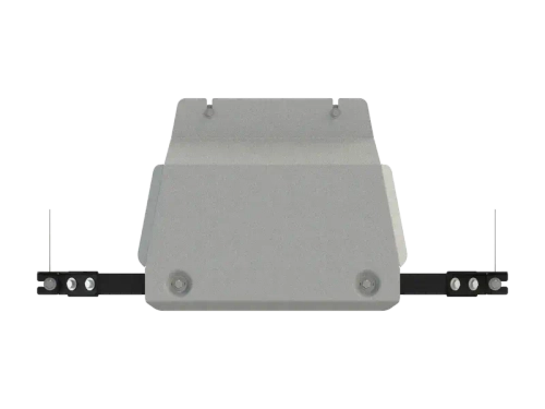 Усиленная защита РК (6 мм, алюминий) для Isuzu D-MAX 2019-2024 (V = 1.9 AT FWD) Sheriff.32.5117 V2