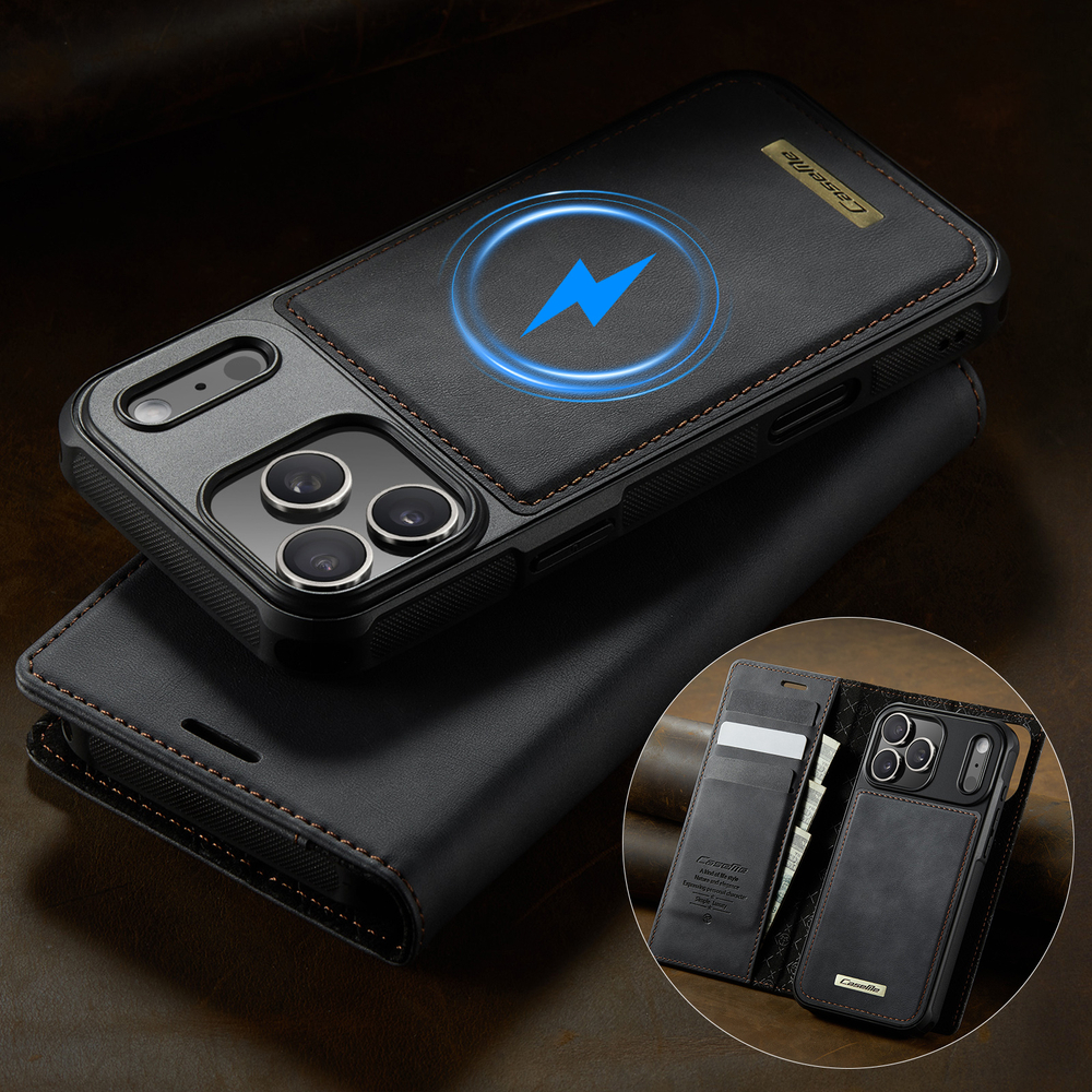 Чехол-кошелек CaseMe 2 in 1 MagSafe iPhone 17 Pro