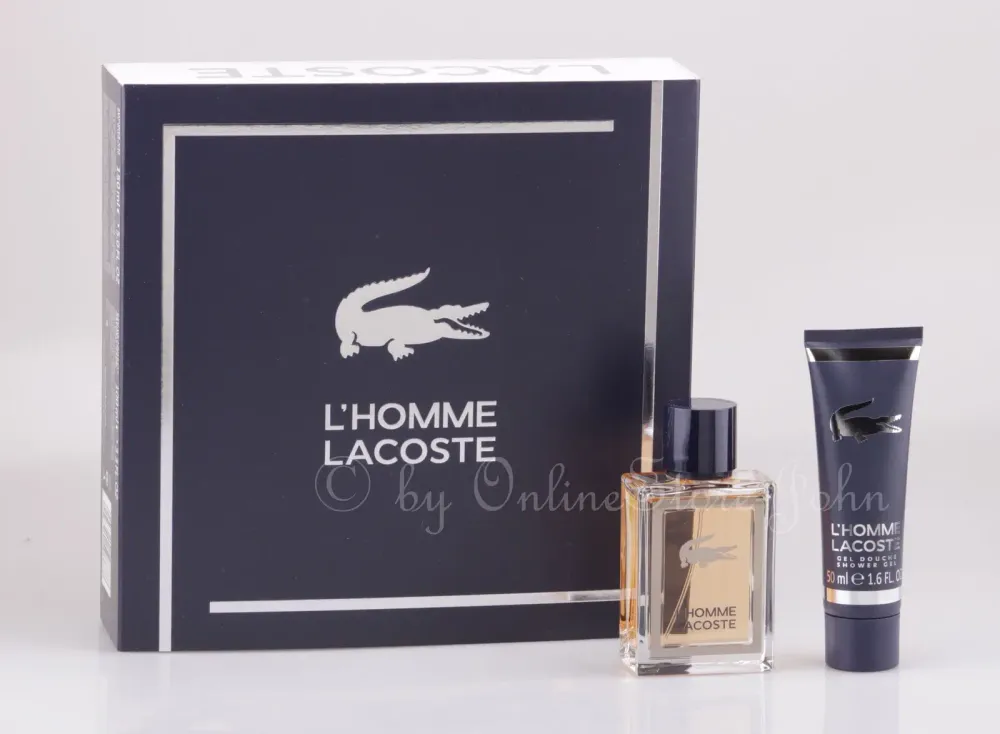 Унисекс парфюмерная композиция No-Brand L&#39;Homme Set 50мл EDT + 50мл душевая гель