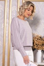 Блуза Гостья из будущего (лиловая) Б14834-19М LT Collection