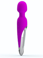 Жезловый вибромассажер Nathaniel (Цвет: лиловый)
