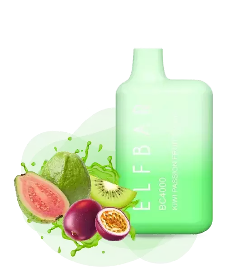 Elf Bar - Kiwi Passionfruit Guava (4000, 5% nic)