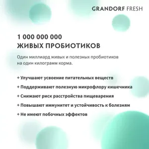 Уценка! Повр.упак. / Сухой корм GRANDORF Fresh Dog Adult MAXI Lamb&Sweet Potato для собак крупных пород из свежего мяса ягненка с бататом