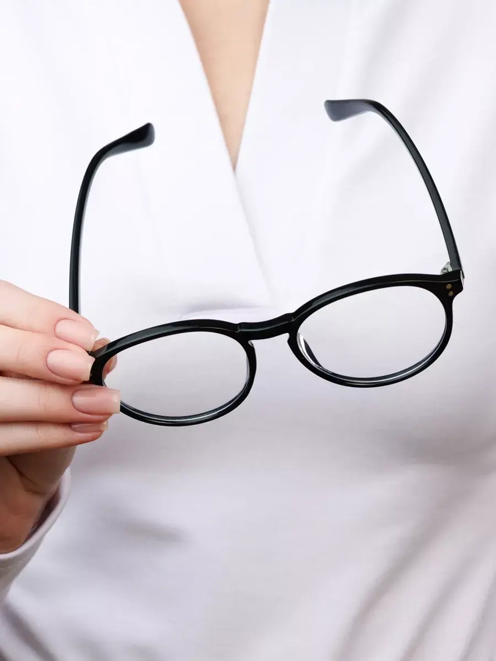 Очки для компьютера имиджевые защитные прозрачные нулевки