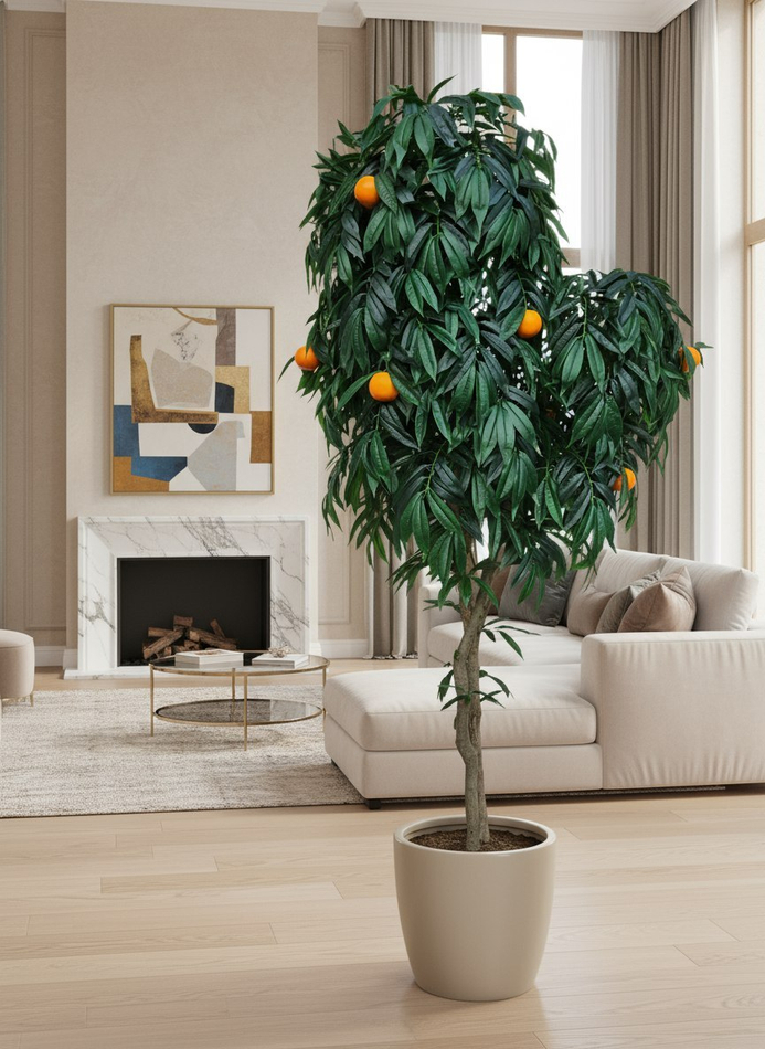 Дерево Апельсин 280см в кашпо