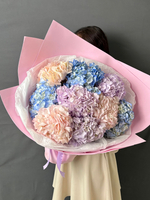 Воздушные гортензии 9 шт