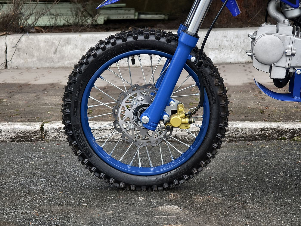 Комплект запчастей (Машинокомплект) для сборки питбайка C.MOTO KXD 607 синий