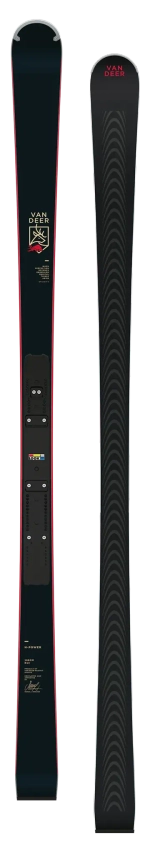 VAN DEER 24/25 экспертный спортцех H-POWER 175 black w/ R22 WC R-16 175 см, R-19 182 см без креплений/ с креплениями SPX 15/ с креплениями SPX 12
