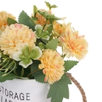 Цветочная композиция «Мечта» 10*20см Хризантемы желтые