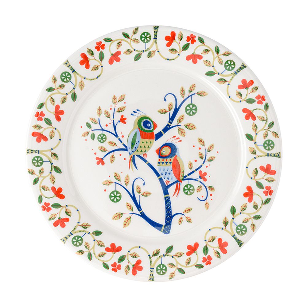 Набор тарелок Love Birds из коллекции Birds of Paradise в подарочной упаковке, Ø21 см, 2 шт.