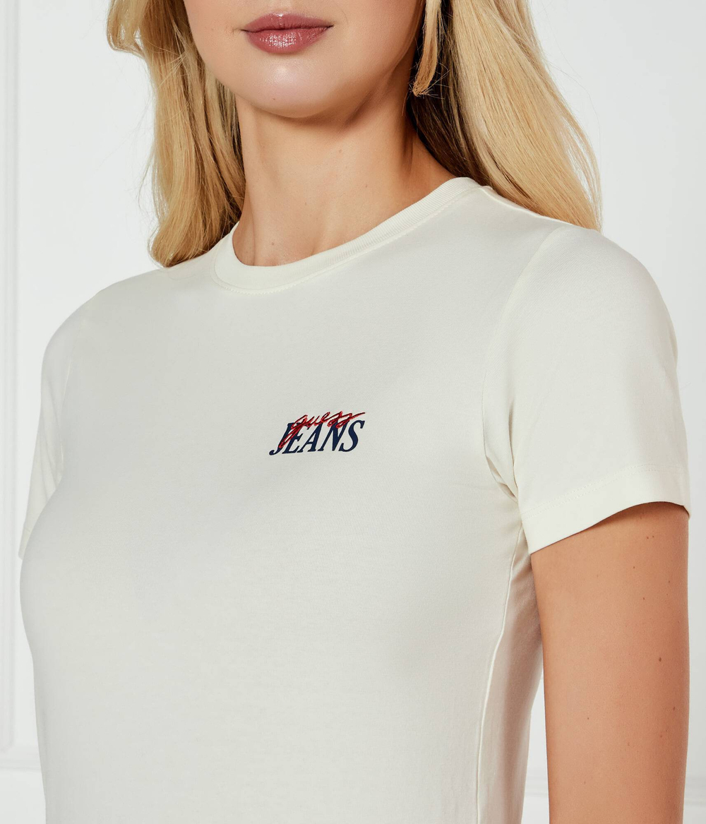 Футболка Guess Jeans - экрю(W4BI57 J1314)
