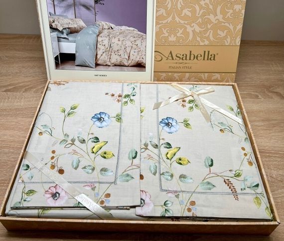 Постельное белье Asabella печатный сатин 1687