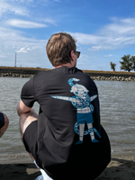 Футболка НОООЖ "Мальчик" Черный