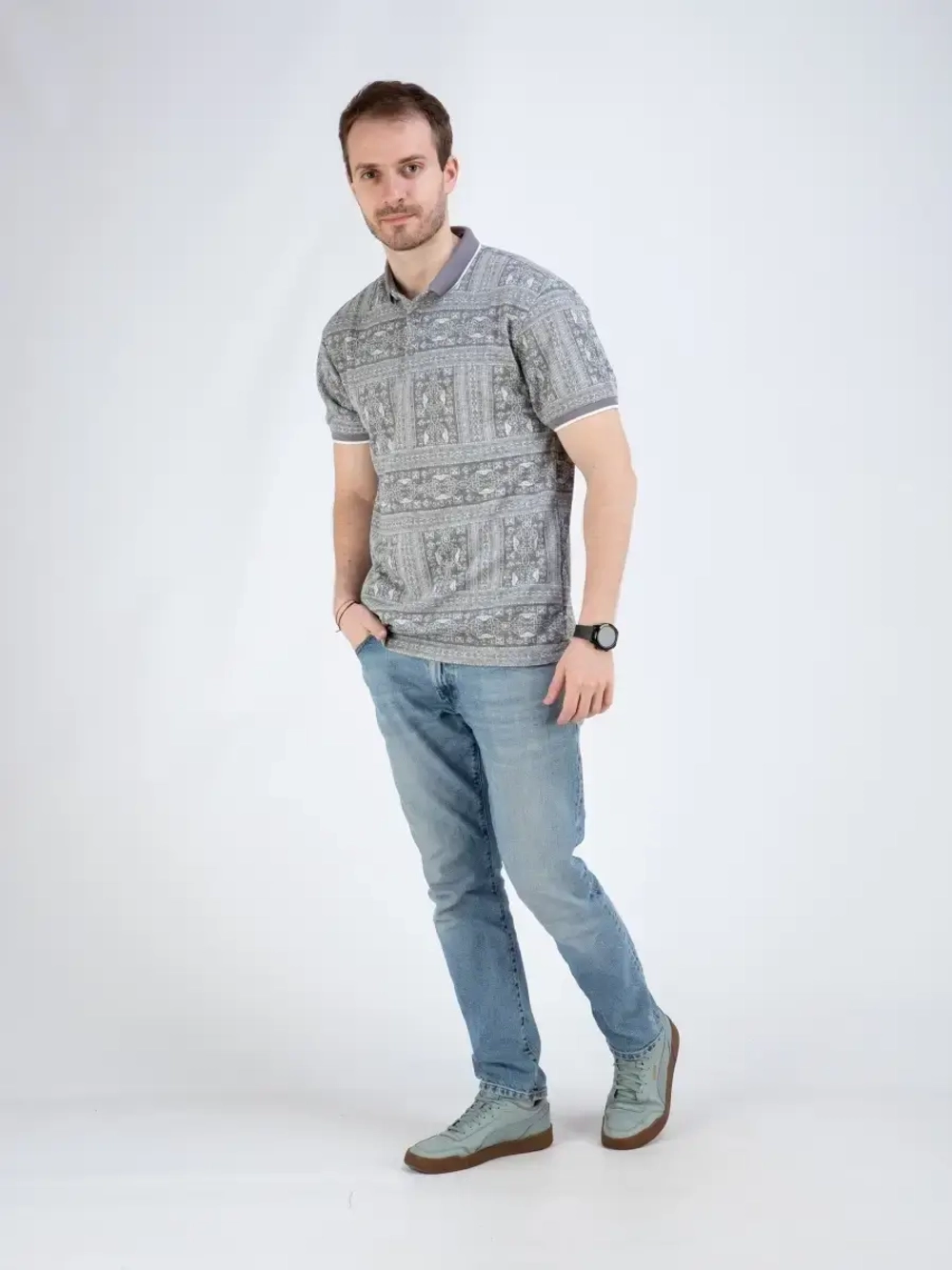 Футболка поло мужская Турция, тенниска