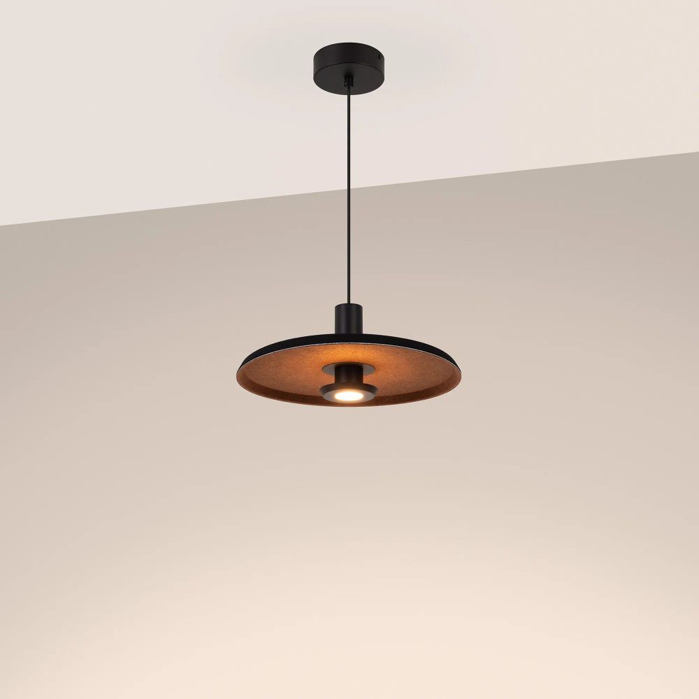 Светильник SP-KOTARO-R350-12W Warm3000 (BK-CF, 36 deg, 230V, TRIAC) (Arlight, IP20) 057232