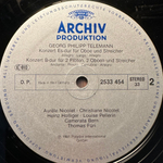 Телеманн - Концерты для духовых инструментов (Германия 1981г.)