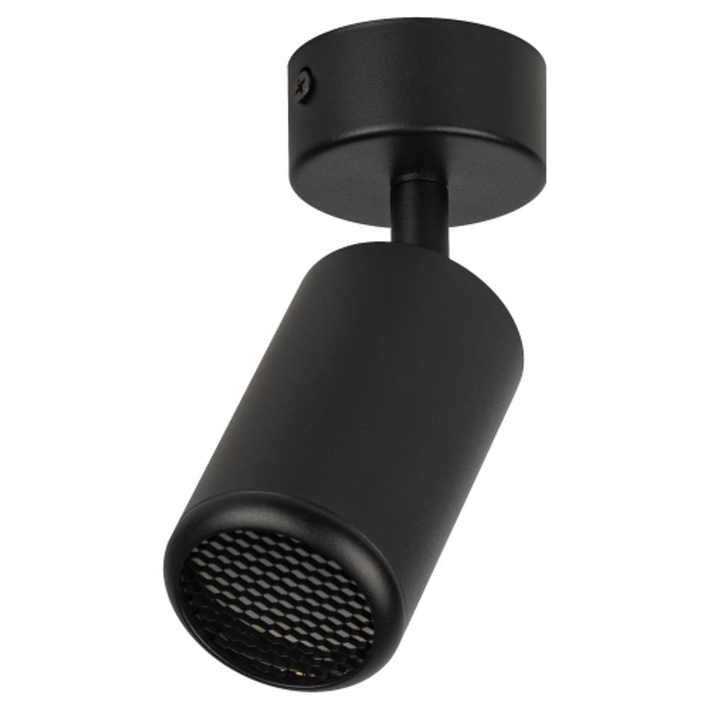 Светильник настенно-потолочный спот ЭРА OL55 BK MR16 GU10 IP20 черный