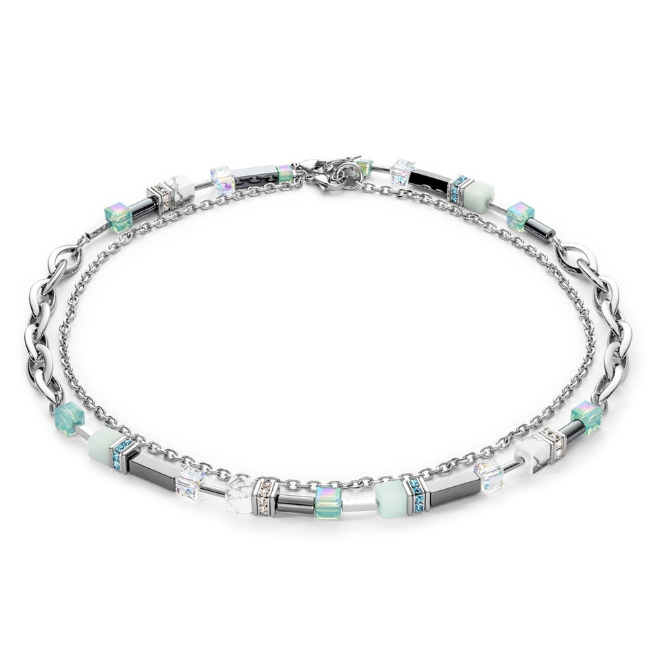 Колье-трансформер 4-in-1  Coeur de Lion Mint Green 4510/10-0522
