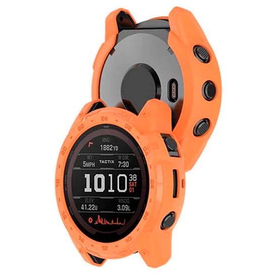 Защитный бампер чехол для часов Garmin Fenix 7X, Tactix 7 / 7 Pro, Enduro 2 материал TPU