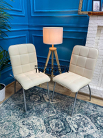 Стул «ЛОРД» ваниль экокожа