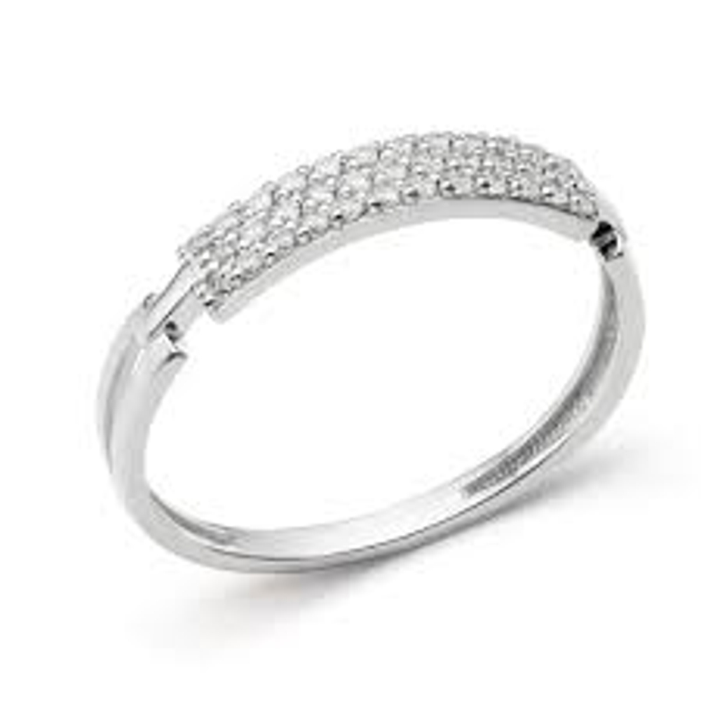 Кольцо из золота с фианитами