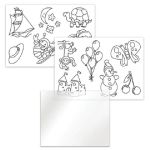 Краски витражные 6 цветов по 20мл, Brauberg