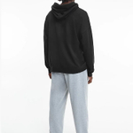 Чёрное худи с капюшоном Calvin Klein Hoodie, NM2301E-UB1