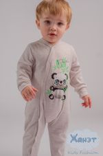 Комбинезон с печатью "Панда-Беби"